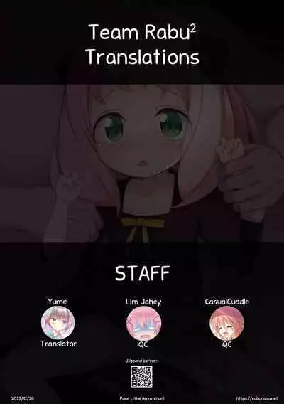 [Ponponpain (Ponpon)] Kawaisou na Anya-chan | Poor Little Anya-chan! (SPY x FAMILY) [English] [Team Rabu2] [Digital]