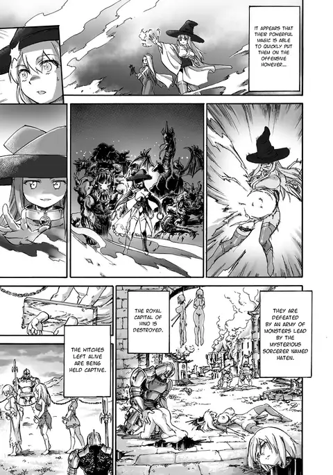 Majo no Rakujitsu -Kakei- | Witch's Final Hour ~ Fiery Execution