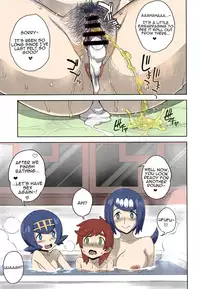 (C92) [Choujikuu Yousai Kachuusha (Denki Shougun)] Suiren-ke e Youkoso (Pokémon Sun and Moon) [English] [PhantomsJoker] [Colorized]