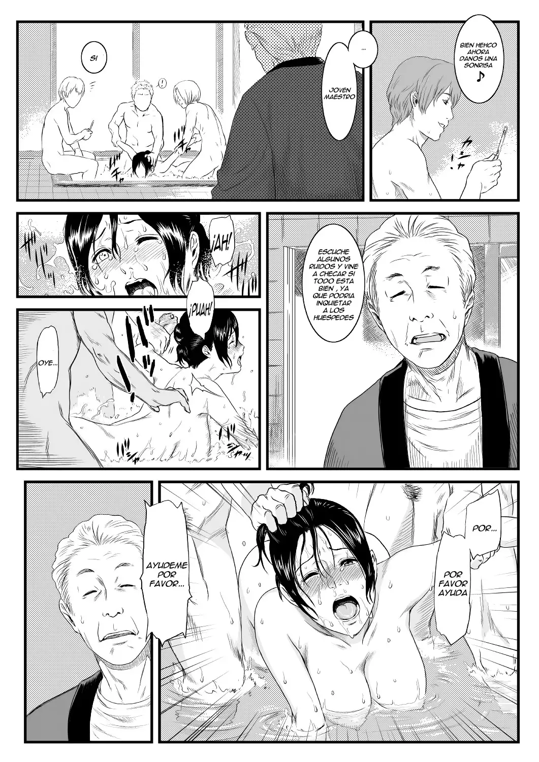 Una Esposa Atrapada en el Baño