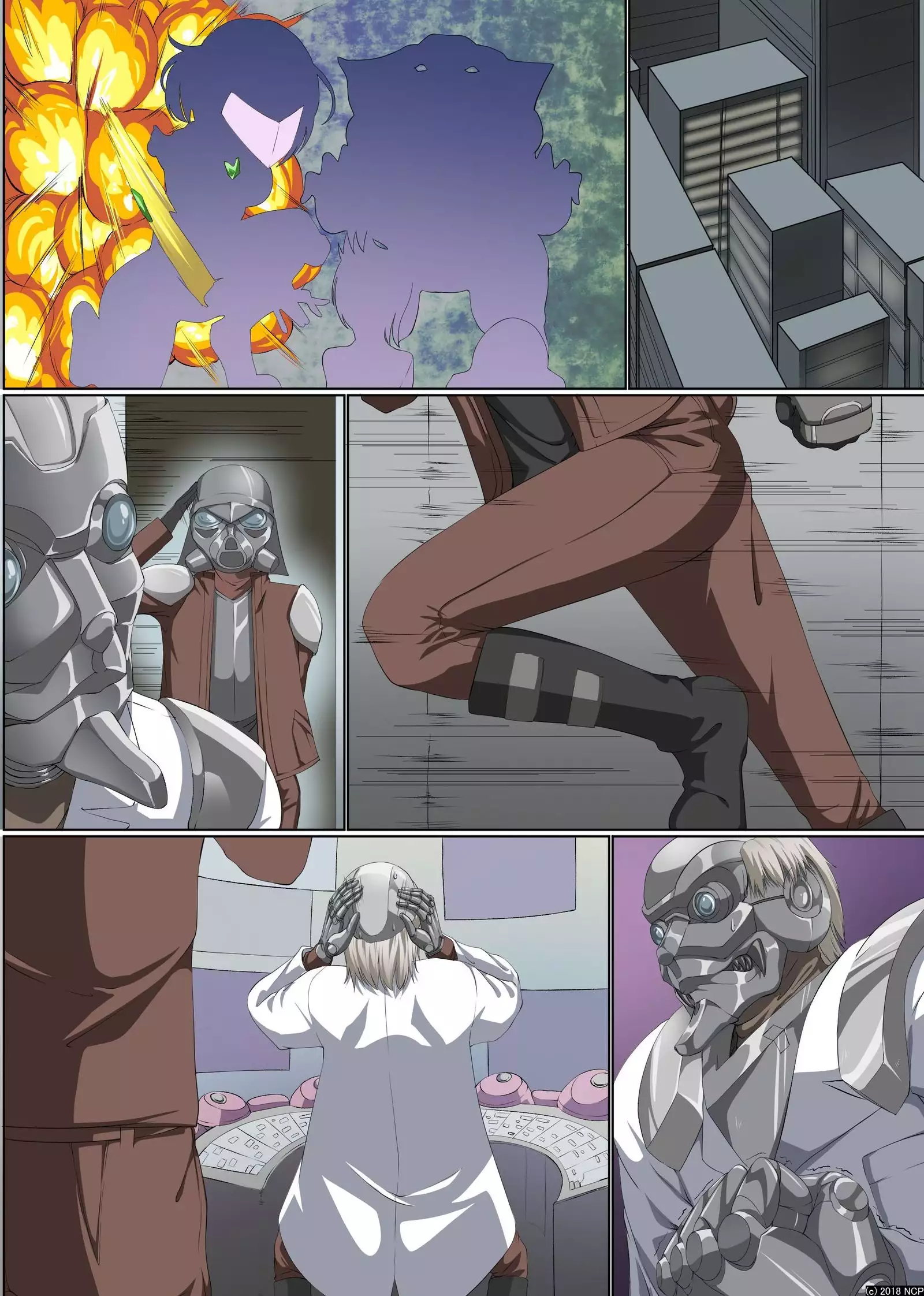 Henshin Heroine Shokushu Zeme ~ Kikaijikake no Kairaku Jigoku Ochi