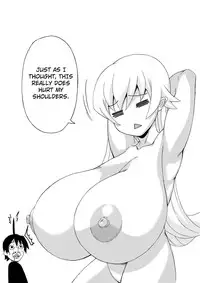 [K.F.D. (PIero)] Chibi de Bakunyuu na Waga Goshujin-sama | My Big Breasted Master in Loli Form (Bakemonogatari) [English] [4dawgz + FUKE]