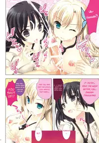 (C81) [ESSENTIA (Fujima Takuya)] Rinjin-tachi wa Sessou ga Nai (Boku wa Tomodachi ga Sukunai) [English] [Little White Butterflies]