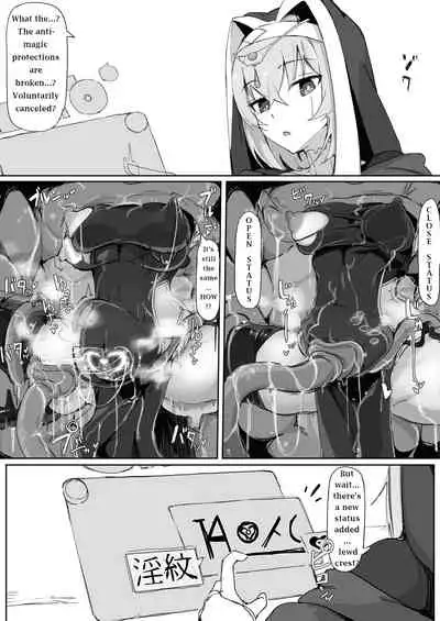 [Ichijikushirabe Shiki (Shirabe Shiki)] Teikyuu Zako Inma no Shokushu ga Fukai nanode Kankaku Shadan Mahou o Tenkai Shimashita wa!! | I deployed sensory deprivation magic against a tentacle incubus monster because it felt gross. [English]