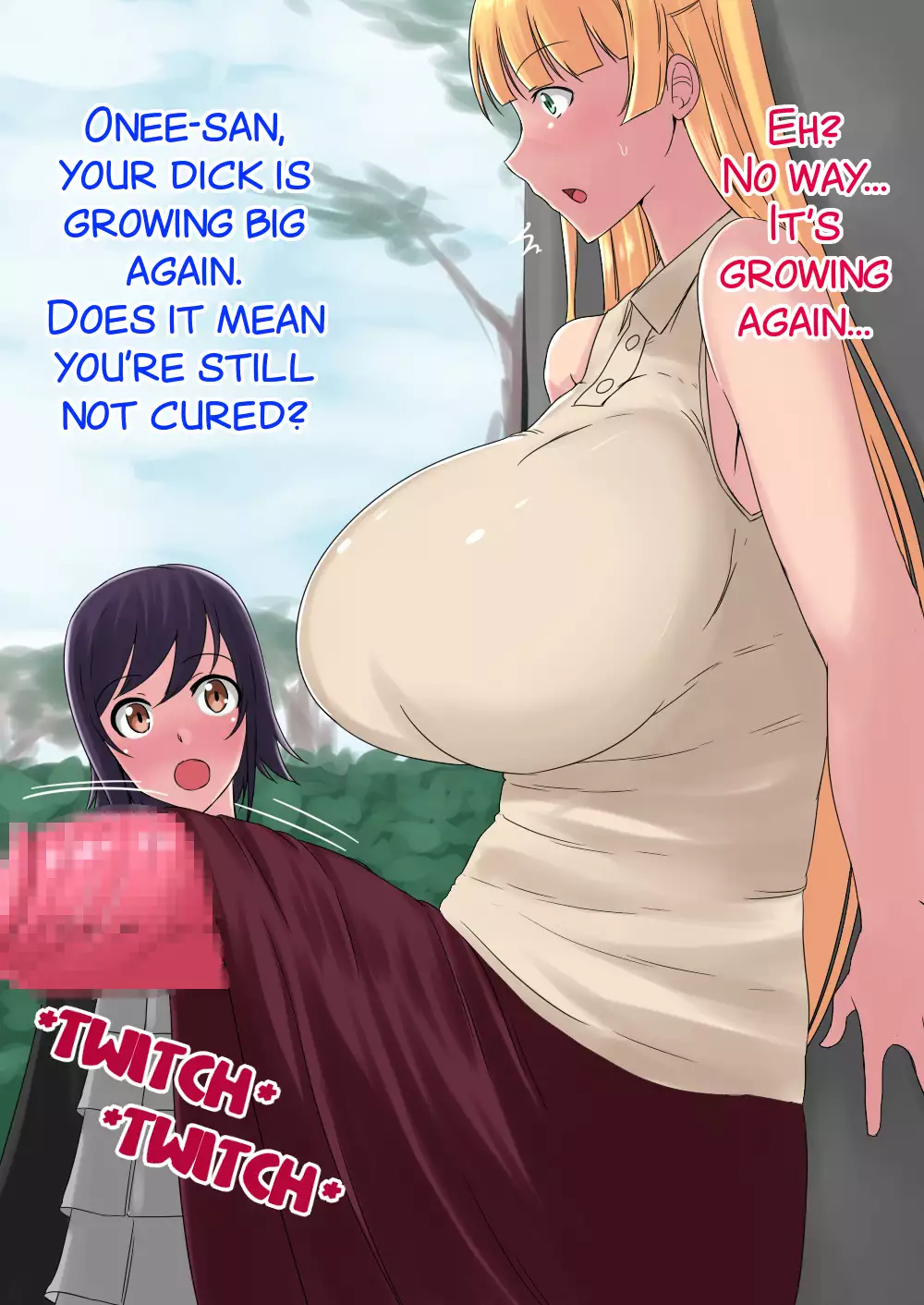 Choushin Kyokon no Futanarikko ga Kouen de Deatta Onnanoko o Gaman Dekizu Rape Shichau Hanashi