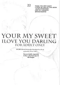(C88) [blink (shimoyake)] YOUR MY SWEET - I LOVE YOU DARLING (Naruto) [Chinese] [沒有漢化]