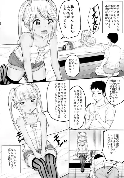 Inochi no Onjin no Loli Succubus ni Seishi Teikyou