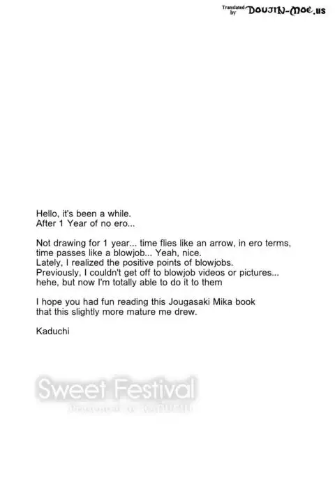 Sweet Festival {doujins.com}