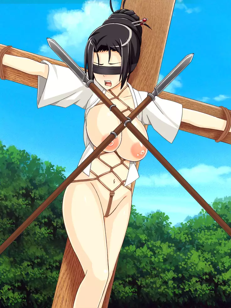 Yokubou Kaiki Dai 366 Shou Ōedo fukō on'na kinbaku kan'nō monogatari gashū kuchi fūji de shizai ni natta jochū