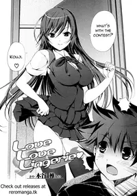 [Kiya Shii] Love Love Lingerie (Onee-san no Inmitsu 2) [English] {Reromanga}