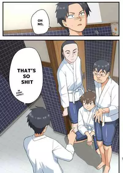 [OTOREKO (Toilet Komoru)] Tatakae! Yoshimura-san! 1 ~Otoko wa Full Bokki Oazuke NTR~ - FIGHT! YOSHIMURA-SAN! 1 - man with full erection on hold [English]