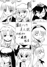 marisa no issyuukanseikatsu (touhou)