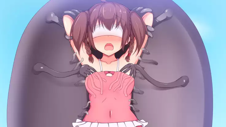 Kusuguri Robokan Beach Hen with Shokushu Kaibutsu