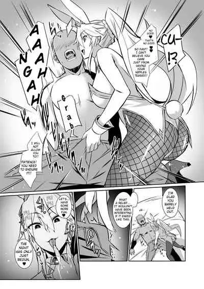 [Suhamaya (Satou Takumi)] Eroi Bunnyue ni Shasei Gaman Shoubu o Idomu. | Challenging the Lewd Bunny to a Cum Endurance Battle. (Fate/Grand Order) [English] [Iscreamkat] [Digital]