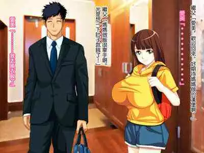 Yome no Tsure Musume no Chchigaki ni Yuuwaku Sare Chijorareta Hanashi |老婆拖油瓶女兒的乳房誘惑我陷入癡女的故事