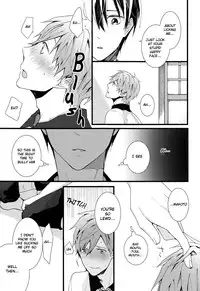 (Renai Jiyuugata! entry2) [BALL:S (Som)] Okuchi ga Warui yo Haruka-kun! | You Have a Bad Mouth, Haruka-kun! (Free!) [English] [Holy Mackerel]