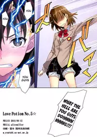 (C86) [alicemiller (Matsuryu)] Love Potion No.5☆ (Toaru Majutsu no Index) [English] [Dammon]