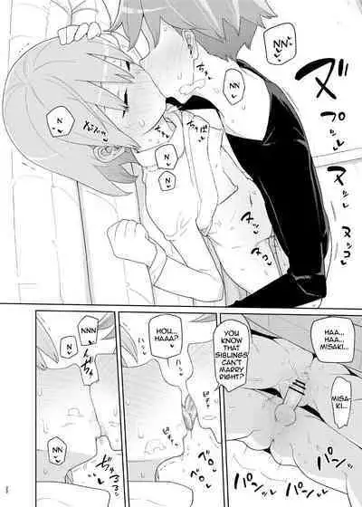 [Semimogura (Yoshiie)] Imouto to Kyuushuu Gokko | Little Sister and Absorption Play [English] [Digital]