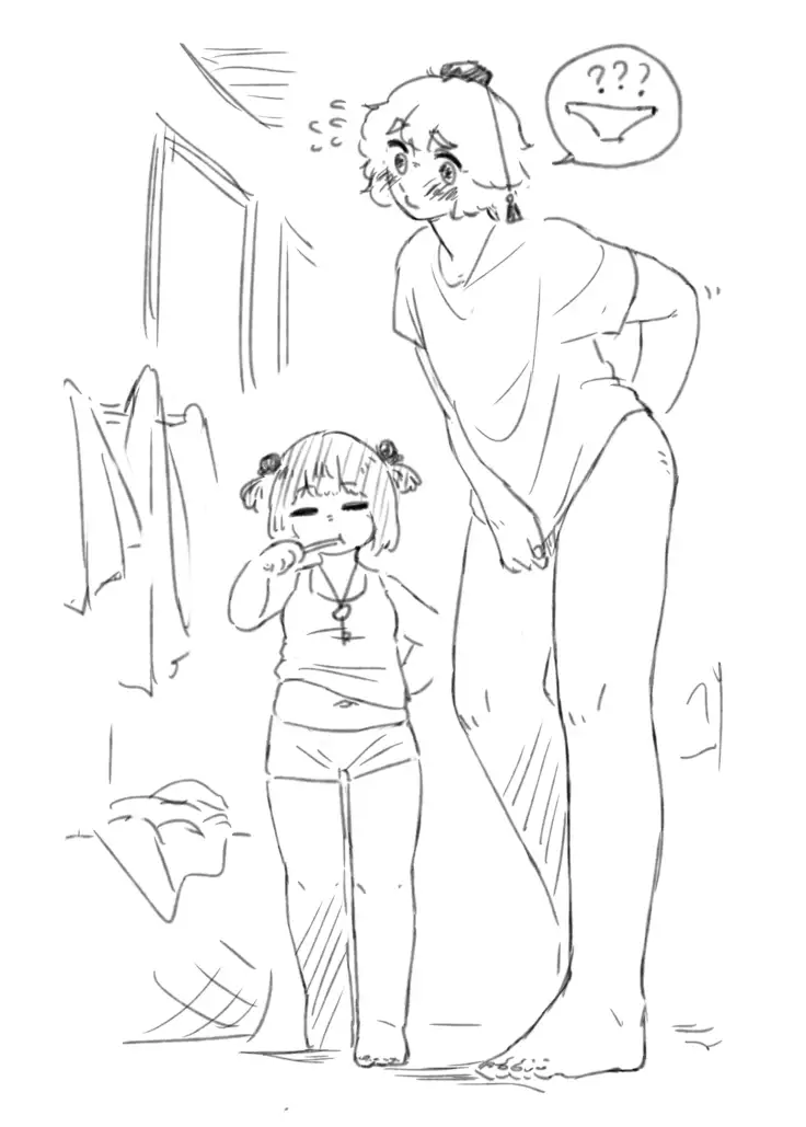 Kawashiro san's secret bathroom