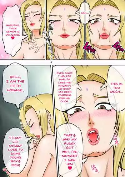 [Asagindo (Asakura Gin)] Tsunade no Seikyouiku 2 ~Kanraku Hen~ | Tsunade's Sex Education 2 ~Surrender Edition~ (Naruto) [English] {Doujins.com}
