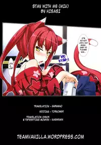 [Hisasi] Stay with Miu (COMIC HOTMiLK 2010-12) [English] =Team Vanilla=