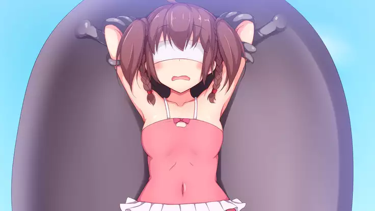 Kusuguri Robokan Beach Hen with Shokushu Kaibutsu