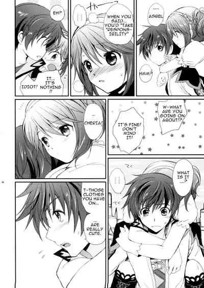 (C78) [Kurimomo (Tsukako)] Cheria-chan no Tottemo Hazukashii Hon Junpaku no Reijou Hen (Tales of Graces) [English]