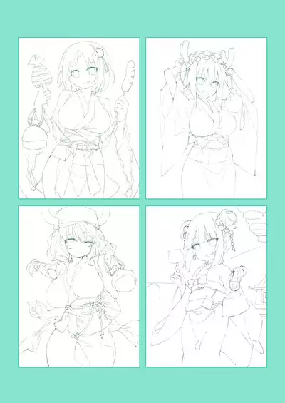 [Mizu no Iro (WaterRing)] Kobayashi-san Chi no H Maid Dragon - Miss Kobayashi's Ecchi Dragon Maid (Kobayashi-san-chi no Maid Dragon) [Decensored] [Digital]