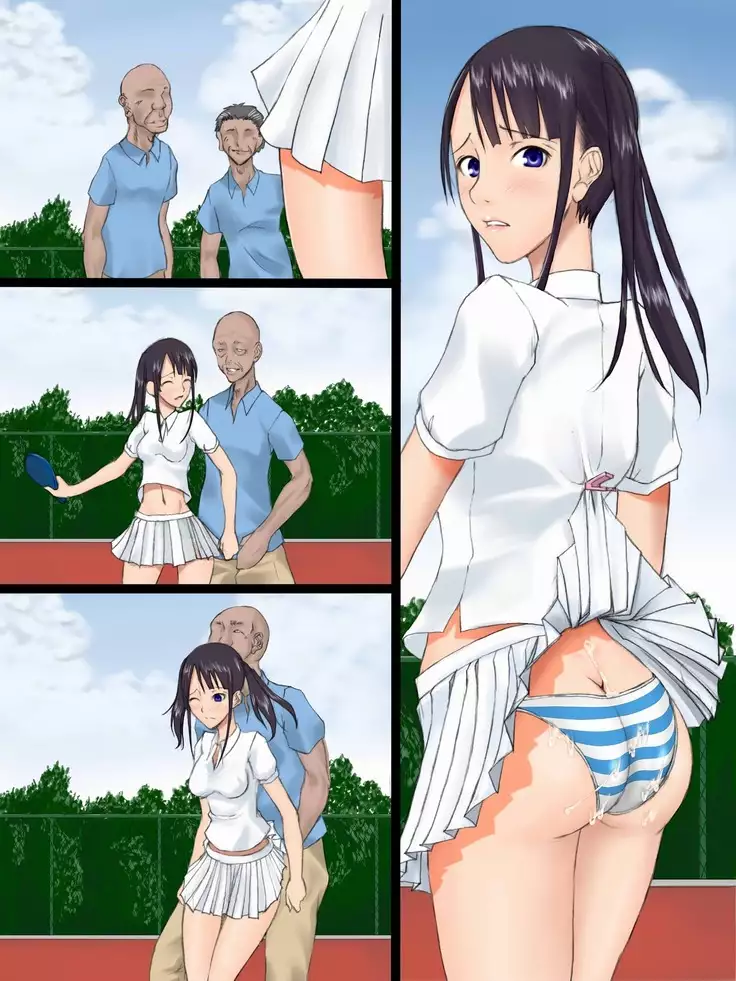 Utsuro Ai 4 ~Shoujo no Kenshin wa Roujin no Dosuguroi Yokubou ni Mamirete~