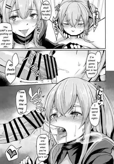 UMP Kazoku Zoku Keikaku (Girls' Frontline) [English] [Rewrite] [Deep Fried Scans]