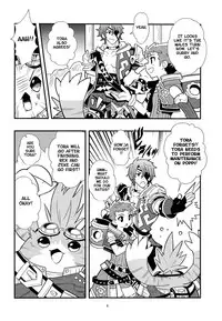 (CCTokyo142) [Pometeor (Enotou)] Traveler's Log:Paradise ~Mor Ardain's Hot Spring Chapter~ (Xenoblade Chronicles 2) [English] [Anzu]