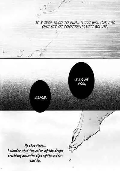 (Love♥Collection 2014) [tate-A-tate (Elijah)] Nureta Ashiato (Alice in the Country of Hearts) [English]