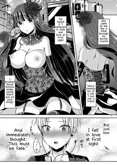 [Maltese (Runrun)] Boku ga Hitomebore Shita Gothic Onee-san wa Futanari datta Ken [English] 1-3