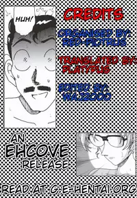 (COMIC1☆7) [Kaigetsudou (Jigoku Sensei Hirobe~)] CHU-MIX Vol. 3 (Detective Conan) [English] [EHCOVE]