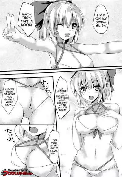 (C97) [Midoriya (Ryokusiki)] Okita-san to Ichatsuku Hon | A Book About Flirting With Okita-san (Fate/Grand Order) [English] {Doujins.com}