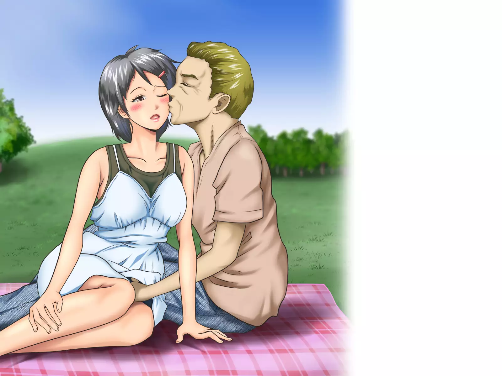 Working Holiday de Kaigai ni Sundeiru Kanojo ni Ai ni Itta Kekka…。