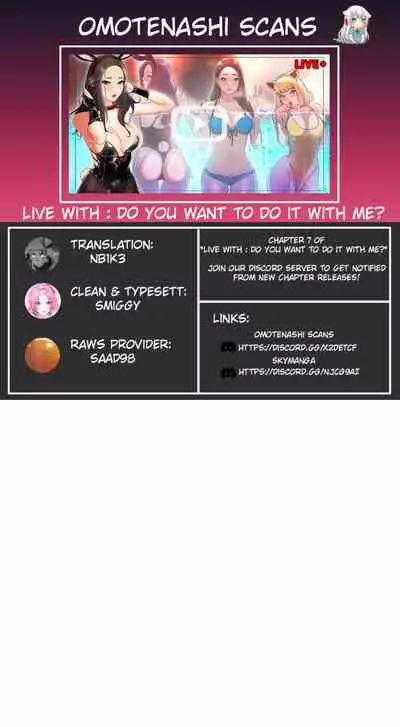 LIVE WITH : DO YOU WANT TO DO IT Ch. 1-9 [English]