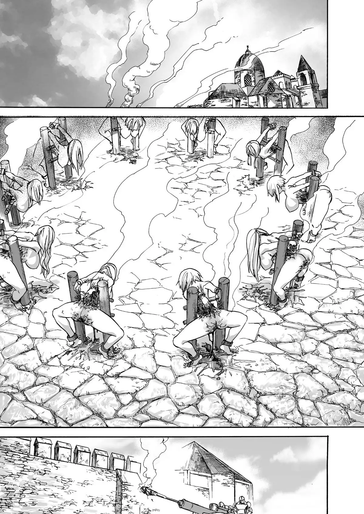 Majo no Rakujitsu -Kakei- | Witch's Final Hour ~ Fiery Execution