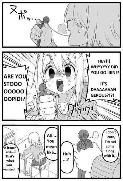 Doushitemo Onnanoko ni Taberaretai Manga | Manga about a girl who really wants to be eaten by a girl