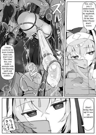 [Ichijikushirabe Shiki (Shirabe Shiki)] Teikyuu Zako Inma no Shokushu ga Fukai nanode Kankaku Shadan Mahou o Tenkai Shimashita wa!! | I deployed sensory deprivation magic against a tentacle incubus monster because it felt gross. [English]