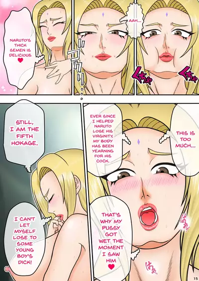 [Asagindo (Asakura Gin)] Tsunade no Seikyouiku 2 ~Kanraku Hen~ | Tsunade's Sex Education 2 ~Surrender Edition~ (Naruto) [English] {Doujins.com}