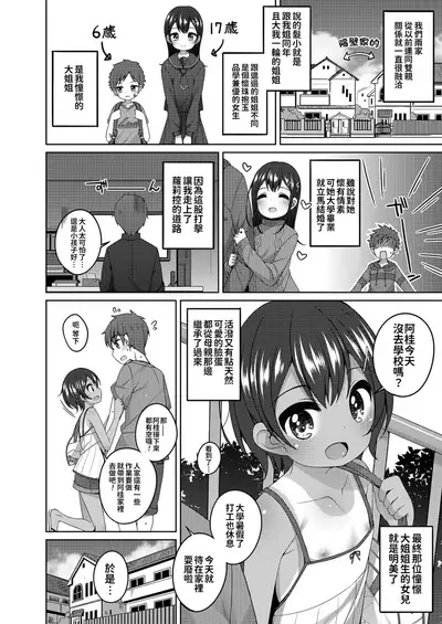 [Shouji Ayumu] Chiccha na Suji to Onaka ga Suki. - We love Tiny Slit and Tummy [Chinese] [oo君個人漢化] [Digital]