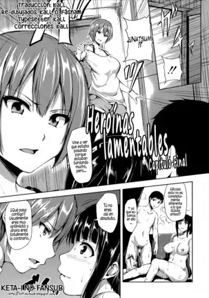 Zannenn na Heroine Tachi | Heroínas lamentables