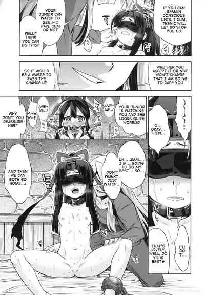 (COMIC1☆15) [Kazeuma (Minami Star)] Sekaiju no Anone X3 Kouhen (Sekaiju no Meikyuu) [English] [Tigoris Translates]