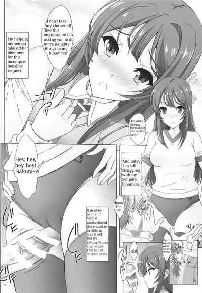 Seishun Bloomer Yarou wa Kuikomi Senpai no Shiri o Momimakuru