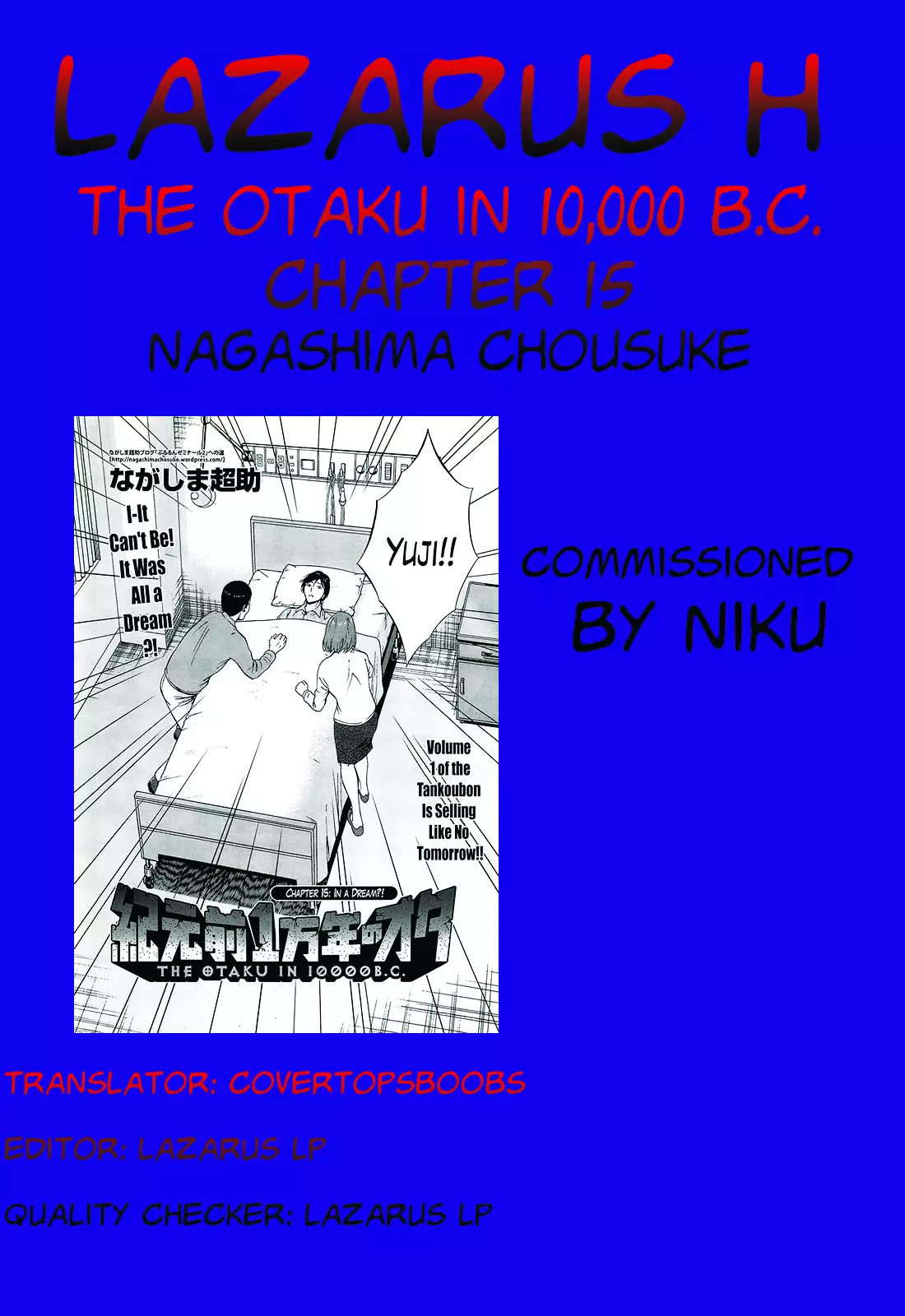 Kigenzen 10000 Nen no Ota | The Otaku in 10,000 B.C. Ch. 1-24