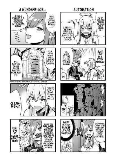 Ochibure Megami no Yamibaito | The Fallen Goddess Has A Dark Part-time Job