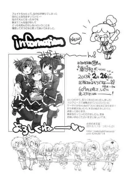 Magical Girl Lyrical Nanoha (【コピー誌】コミトレ21突発本) / Mekimeki Oukoku