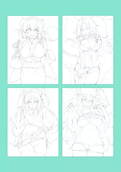 [Mizu no Iro (WaterRing)] Kobayashi-san Chi no H Maid Dragon - Miss Kobayashi's Ecchi Dragon Maid (Kobayashi-san-chi no Maid Dragon) [Decensored] [Digital]