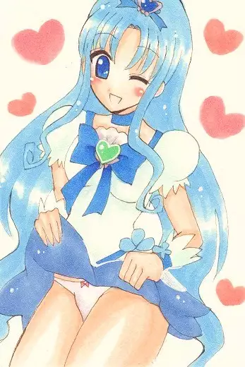 Anime Onnanoko Tegaki Illust-shuu